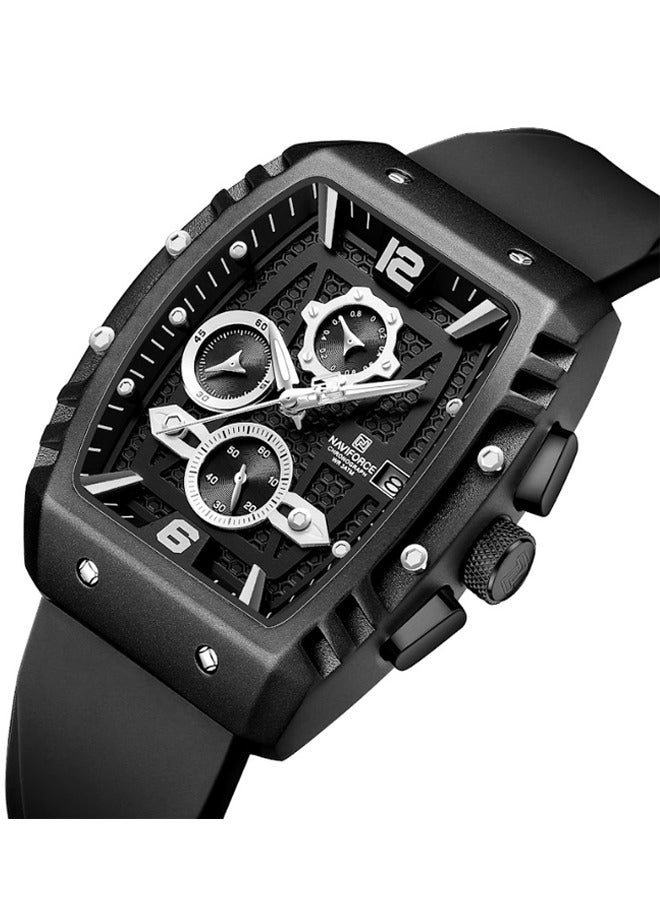 NAVIFORCE Men's Water Resistant Analog Luxury Sports Watch NF8025 - Image 3