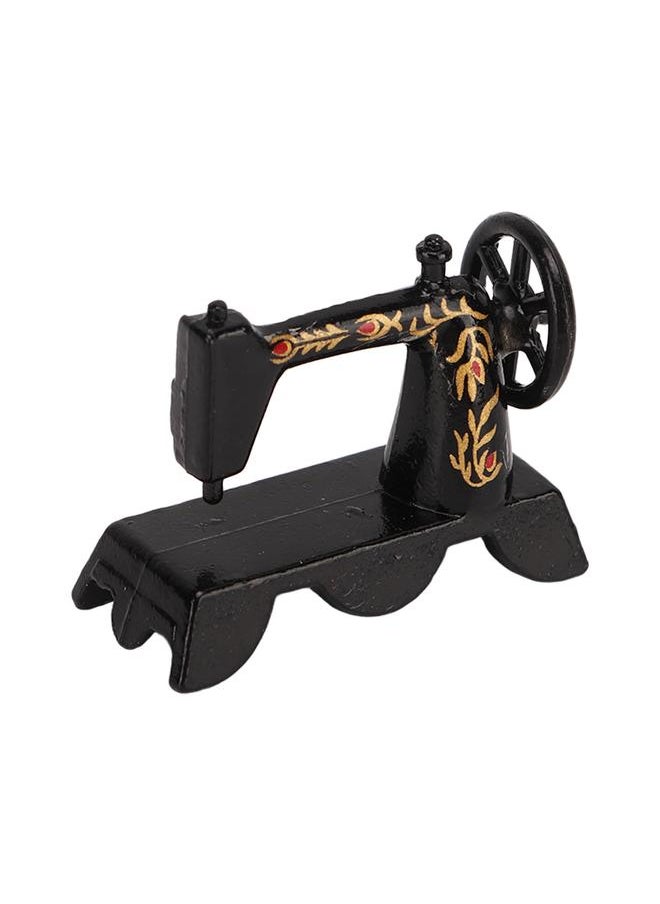Thoraya 1:12 Sewing Machine Vintage Miniature Dollhouse Sewing Machine for Children Adults  - Image 3