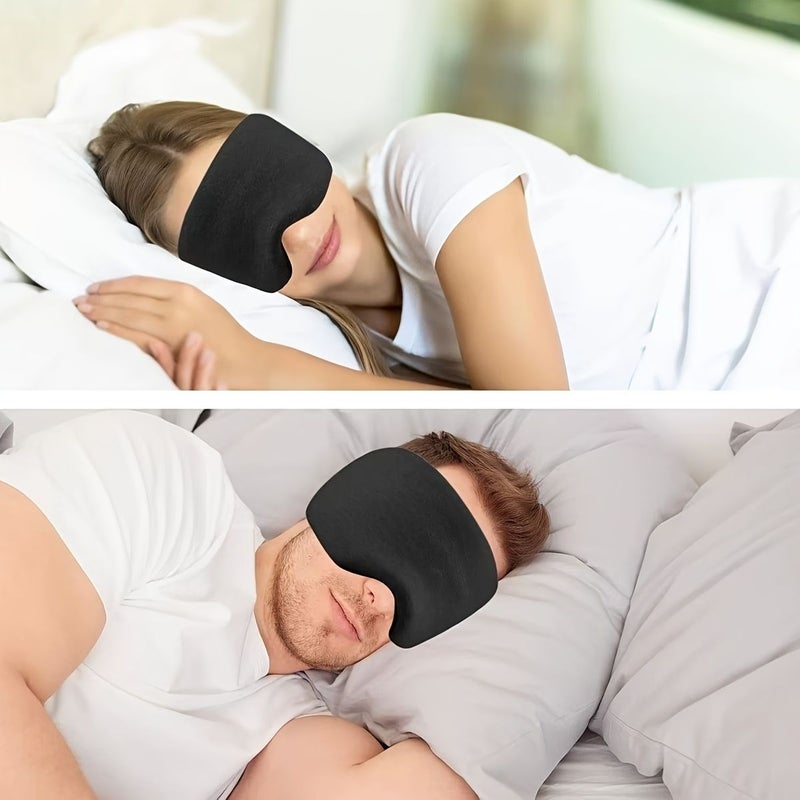 وسادة سفر سوداء على شكل طائرة مع دعامة رأس 360 درجة وقناع نوم - Image 5