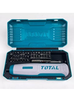 توتال مفك براغي لاسلكي 4 فولت شحن USB مع الملحقات TSDLI0406  - Image 2