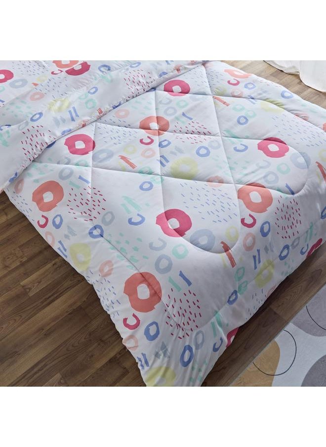 Nora Regina Twin Microfibre Reversible Comforter 160X220 Cm  - Image 3