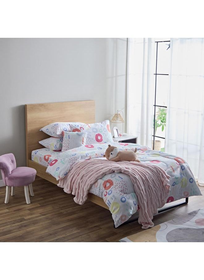 Nora Regina Twin Microfibre Reversible Comforter 160X220 Cm  - Image 5