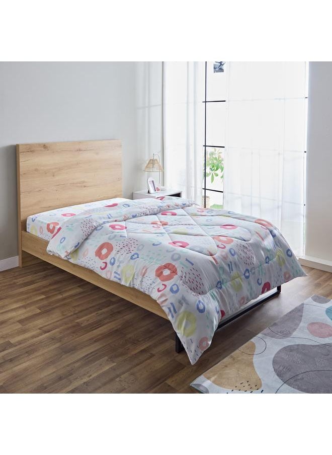 Nora Regina Twin Microfibre Reversible Comforter 160X220 Cm  - Image 1