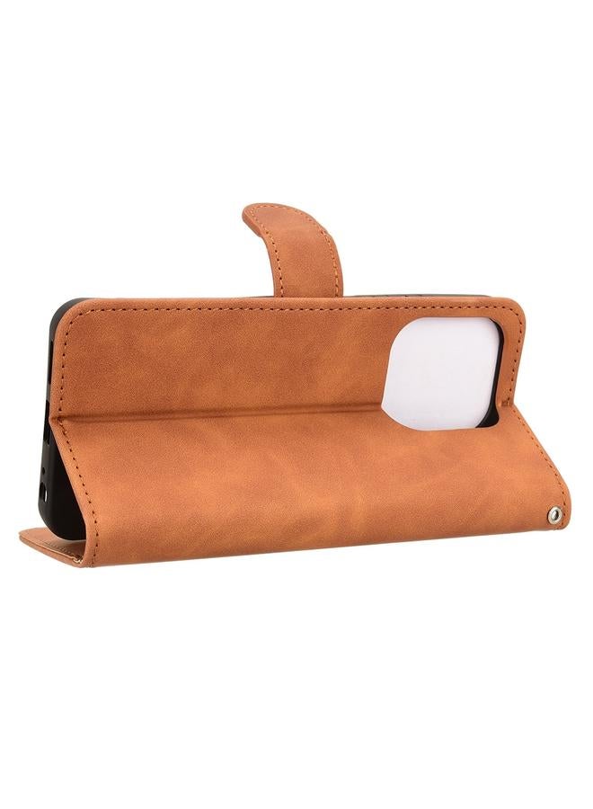 S-TOP Case For itel A50 Skin Feel Magnetic Flip Leather Phone Case - Image 5