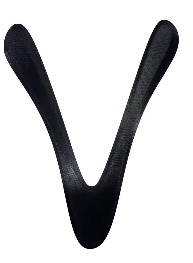 CERO 3D Printed Outdoor Boomerang03 for Kids, 5 to 12 Year Old Boy | Girls (Black PLA Plastic)