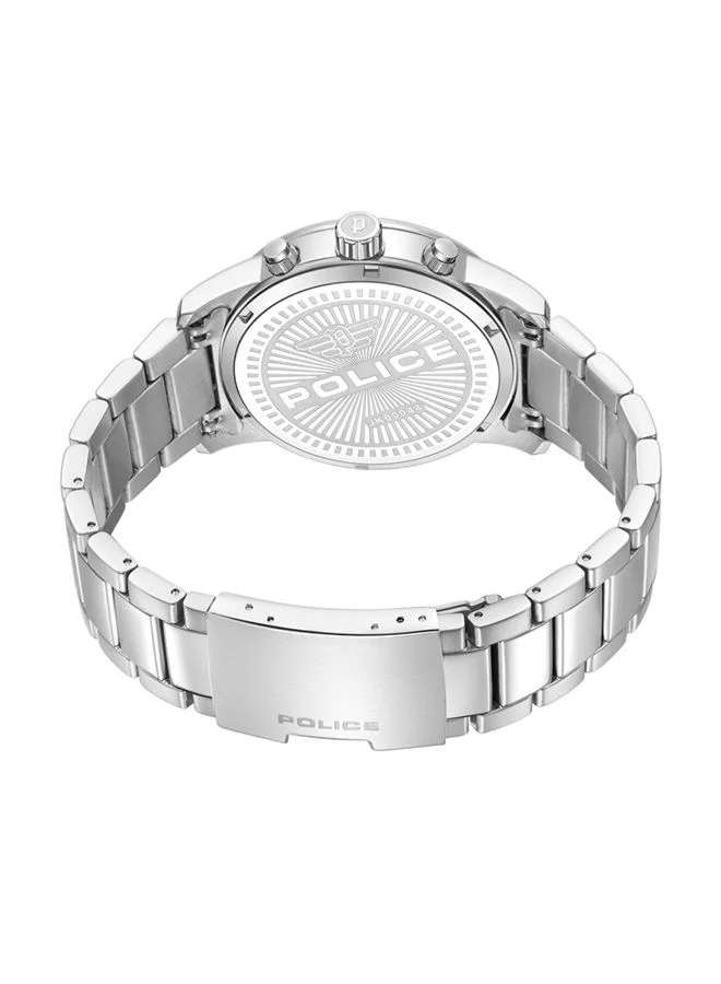 بوليس POLICE - Avondale Watch For Men Silver Dial With Silver Bracelet - PEWJK0004405