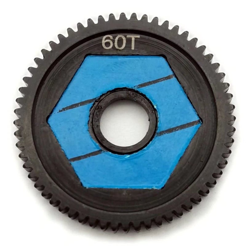 EPTNNASO Hard Steel Spur Gear with Slipper Pads 60T 0.5M for Losi 1/18 Mini-T 2.0 Mini-B LOS212016 - Image 5