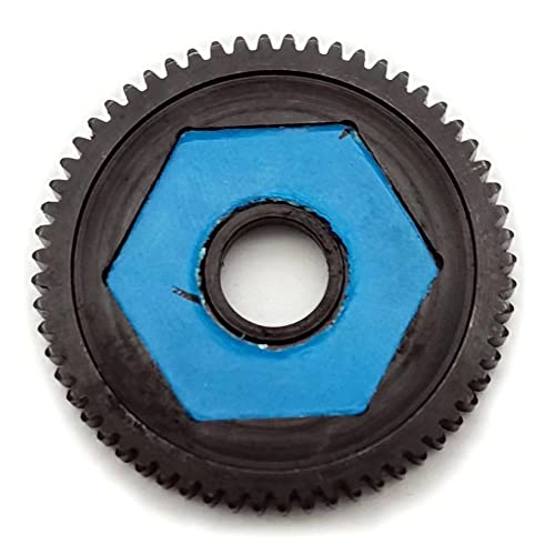 EPTNNASO Hard Steel Spur Gear with Slipper Pads 60T 0.5M for Losi 1/18 Mini-T 2.0 Mini-B LOS212016 - Image 2