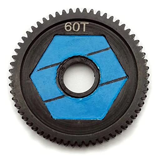 EPTNNASO Hard Steel Spur Gear with Slipper Pads 60T 0.5M for Losi 1/18 Mini-T 2.0 Mini-B LOS212016 - Image 1