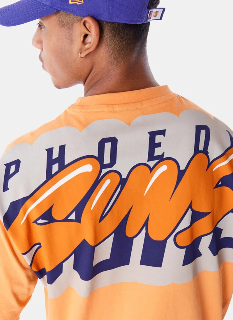 NEW ERA Men's NBA Phoenix Suns Wordmark T-Shirt