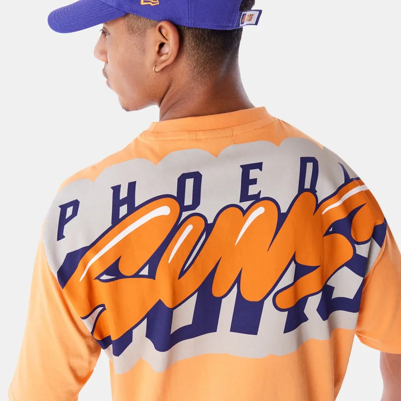 NEW ERA Men's NBA Phoenix Suns Wordmark T-Shirt