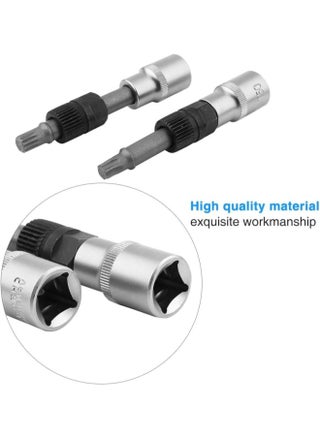 13 Pcs Alternator Pulley Removal Tool Alternator Freewheel Pulley Removal Socket Bit Set Garage Service Tool Kit - pzsku/Z54112E4F98DE10180FACZ/45/_/1736741856/35ef4584-c95d-4a36-9fd4-9130e05b901f