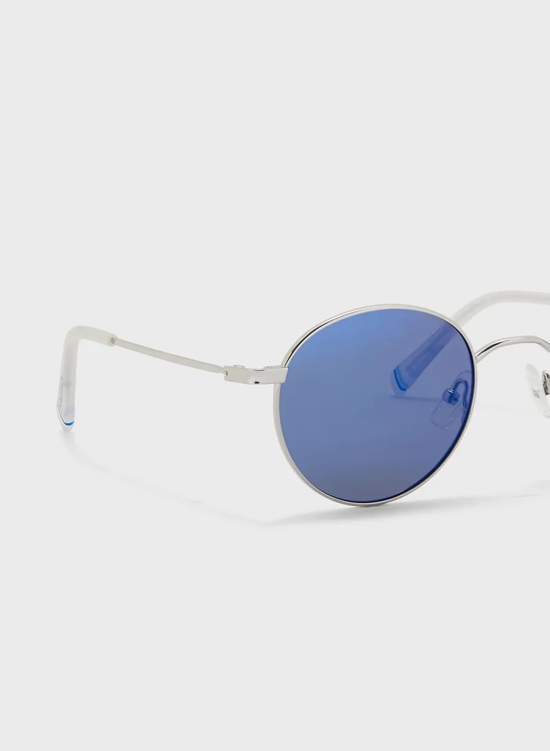 NAUTICA N4648Sp Round Sunglasses