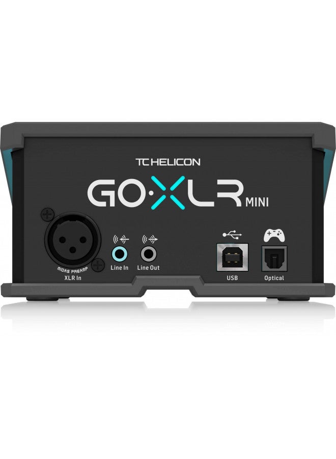 TC HELICON TC Helicon GoXLR MINI Online Broadcast Mixer with USB/Audio Interface and Midas Preamp, Officially Supported on Windows - Image 3