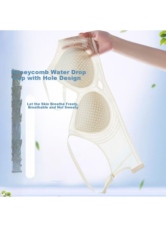 Liberal Free Series Women's Brasummer Push-up Light Breathable Soft Support Water Drop Cup Anti-sagging Bra - Image 5