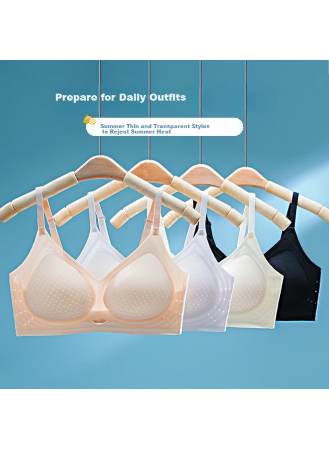 Liberal Free Series Women's Brasummer Push-up Light Breathable Soft Support Water Drop Cup Anti-sagging Bra - Image 3