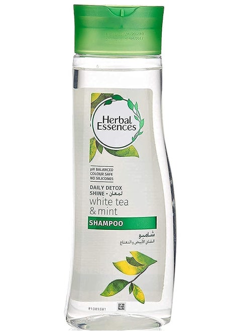 Herbal Essences Daily Detox Shine White Tea and Mint Shampoo 400 ml