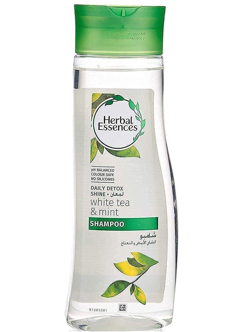 Herbal Essences Daily Detox Shine White Tea and Mint Shampoo 400 ml