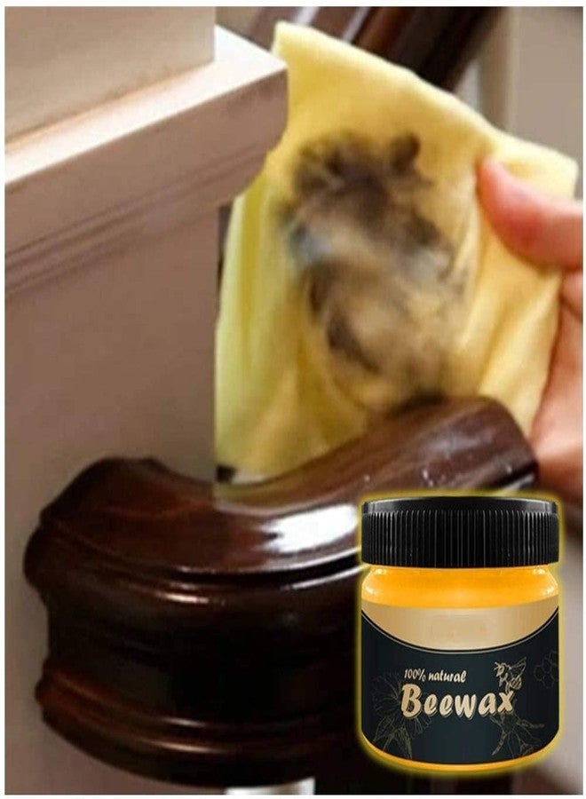 BIRDLINE Wooden Seasoning Bee wax - Traditional Beeswax Polish for Wood & Furniture, All-Purpose Bee wax for Wood Cleaner and Polish Wipes - Non Toxic for Furniture to Beautify& Protect. (PACK OF 1) - Image 3