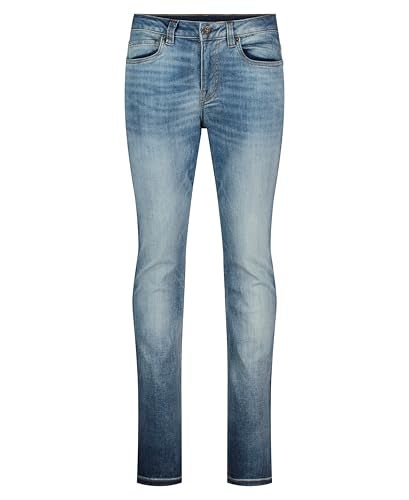 Buffalo David Bitton Men's Slim Ash Jeans, Authentic and Sanded Indigo, 36W x 30L - Image 5
