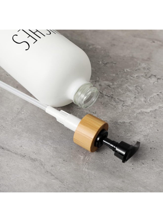 Hand Soap Dispenser, 2-Piece , (Black and White) - 500ml - Image 5