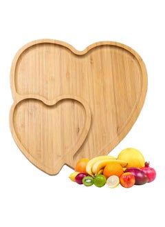 Bamboo Serving Tray Heart Shaped Cheese Board, Charcuterie Boards Heart Wood Tray for Food, Rustic Farmhouse Serving Tray Plate, Salad Plate Dinner Plate, Cake Plate, Decorative Tray, 10.63 x 10.63 Inch - pzsku/Z5411B4176CD673C08C34Z/45/_/1727259175/0f2b908c-10d3-491d-b801-4c3db170db1d