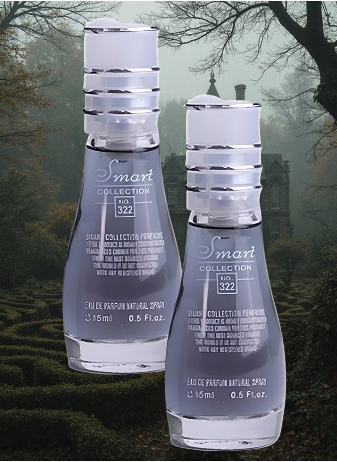 Smart collection - 2 Pieces Smart Get Ready For The Party Perfume 15ml EDP - Image 1