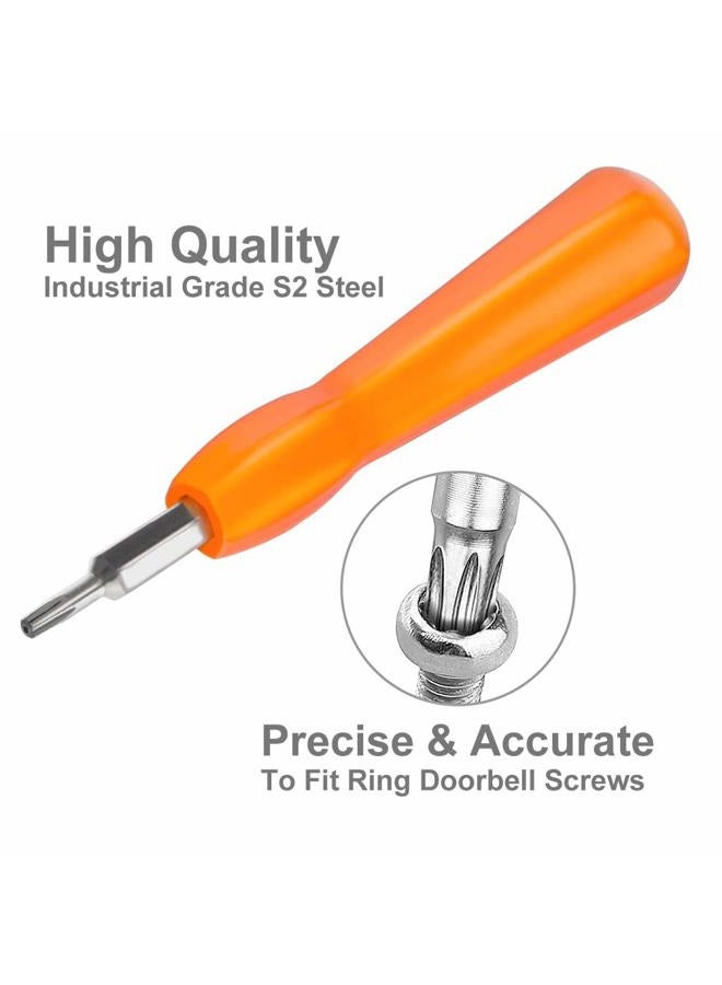 EMiEN Screwdriver for Ring Doorbell, Torx T6 T15 Bit Screwdriver For Ring Video Doorbell,Doorbell 2,Doorbell Pro And Elite Battery Change, Charge & Replacement, Wifi Password Reset Access - Image 3