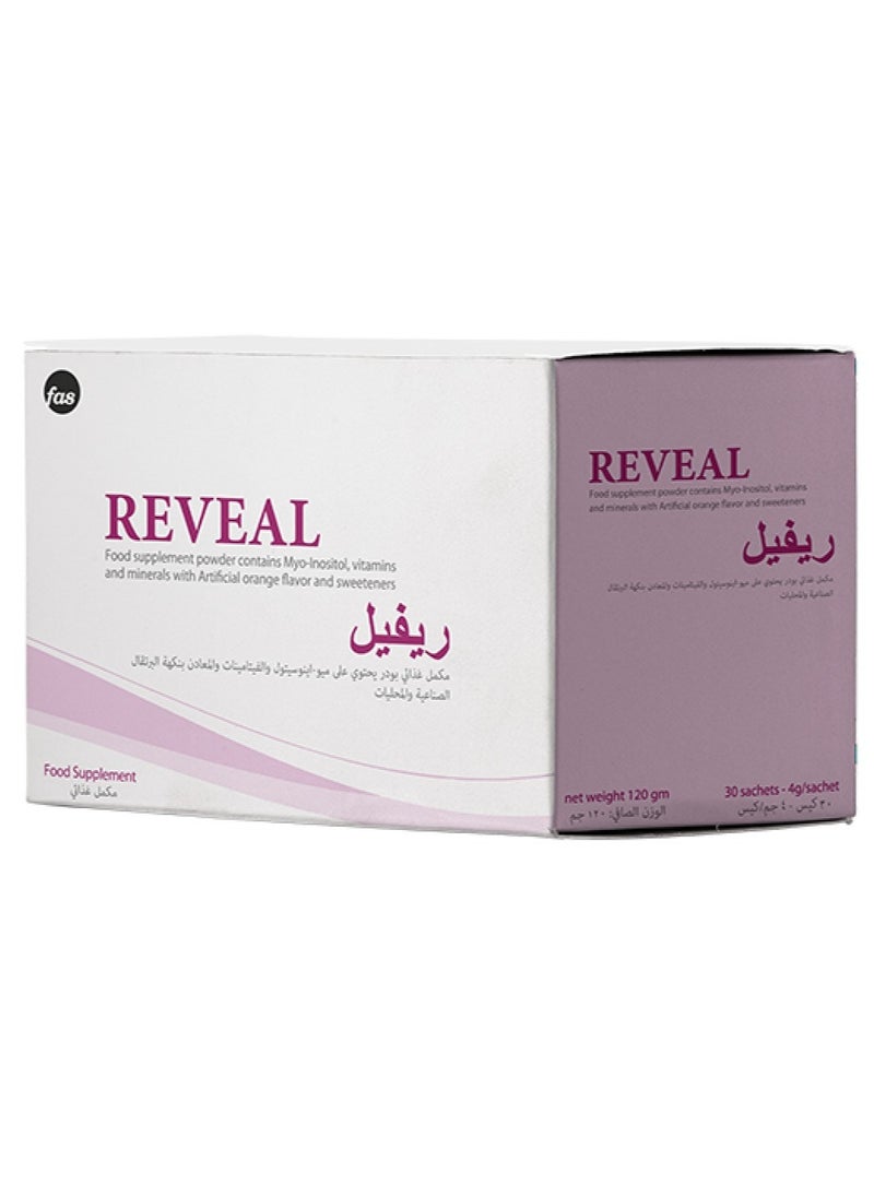 فاس - ريفيل  120 جم  مكمل غذائي للسيدات - 30 كيس - Image 1