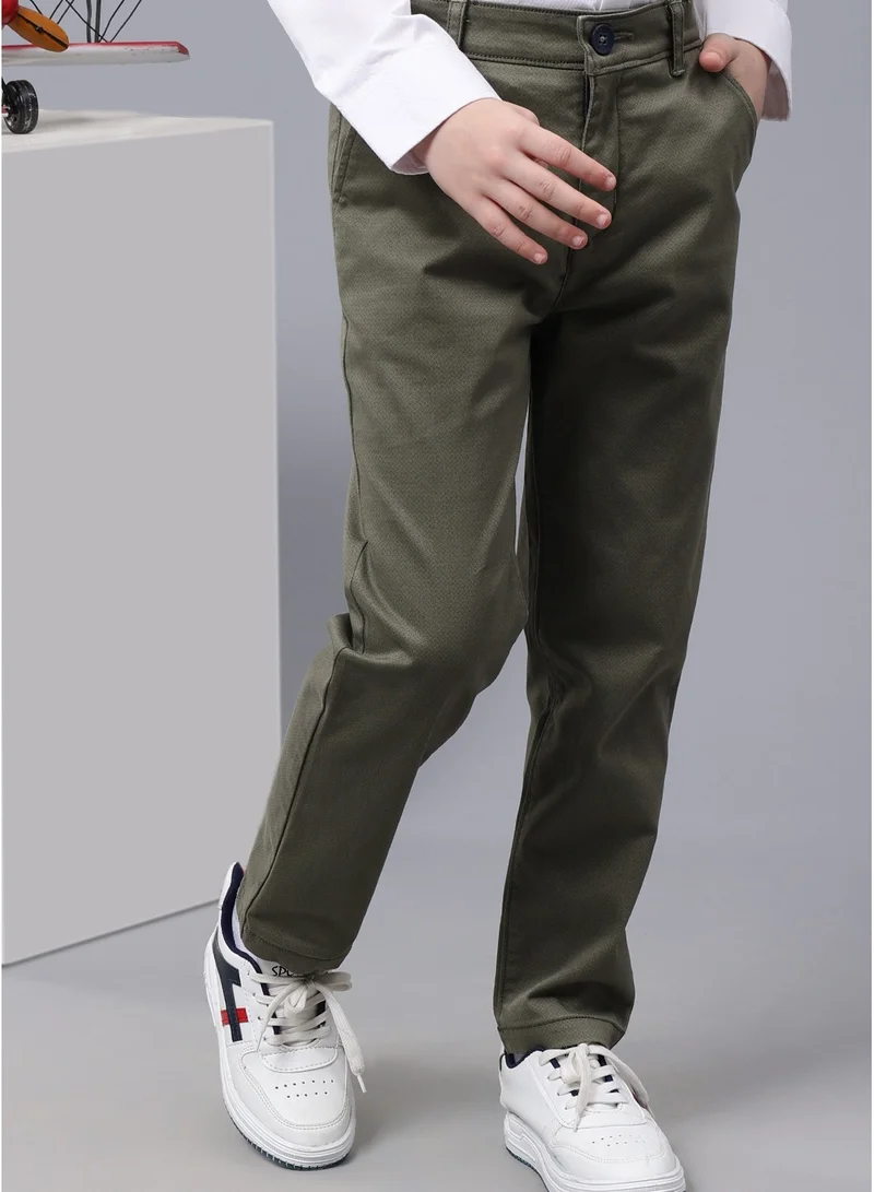 One Friday One Friday Kids Boys Cotton Grey Trouser