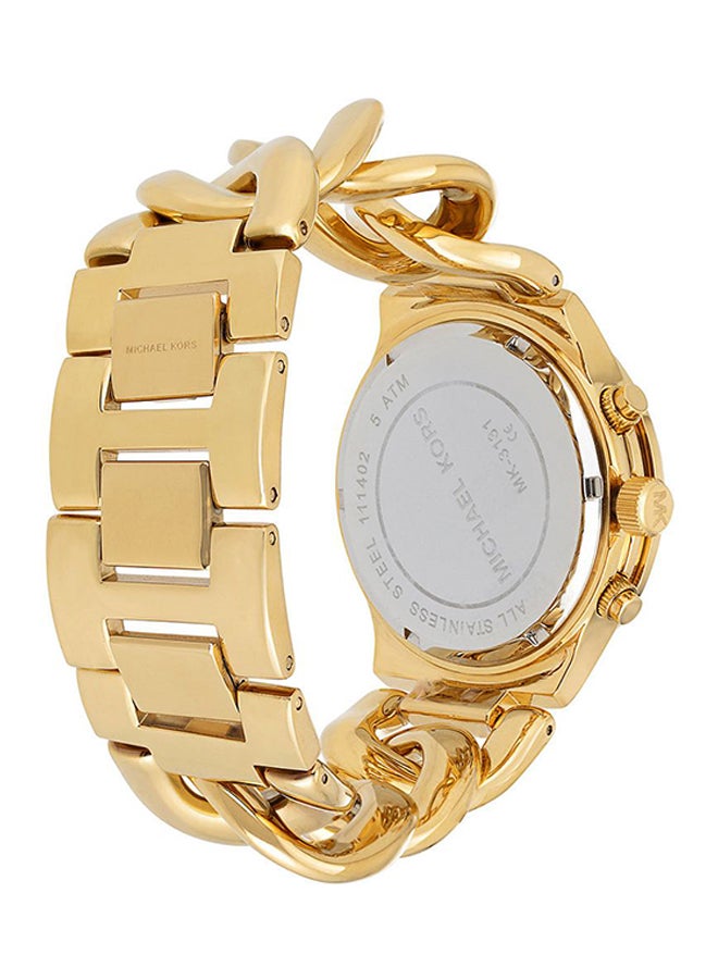 Michael Kors Women Stainless Steel Analog Watch MK3131 - Image 2