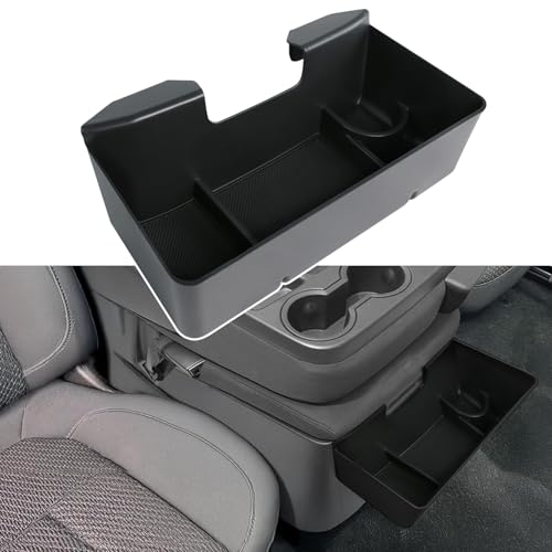 Ryansunoro Central Console Hanging Organizer Box for Chevy Silverado GMC Sierra 1500 2019-2026 and Chevrolet Silverado/Sierra 2500HD 3500HD 2020-2026 Split-Bench Seat Only - Image 1