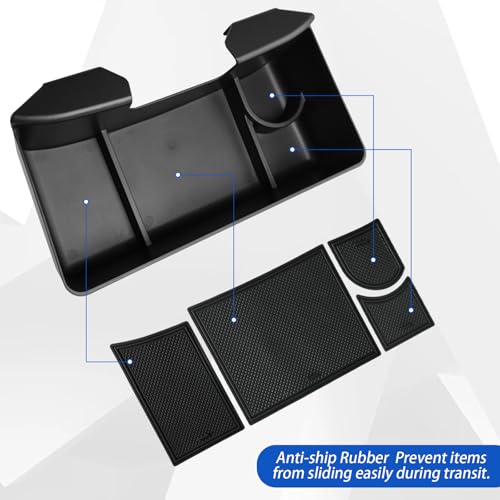 Ryansunoro Central Console Hanging Organizer Box for Chevy Silverado GMC Sierra 1500 2019-2026 and Chevrolet Silverado/Sierra 2500HD 3500HD 2020-2026 Split-Bench Seat Only - Image 5
