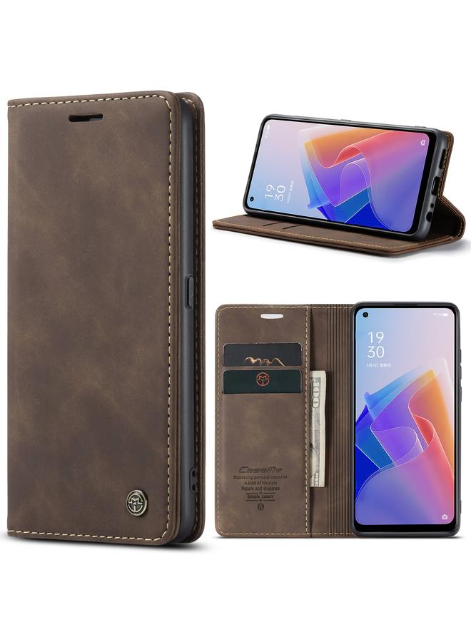 The Bros 013 Multifunctional Horizontal Flip Leather Phone Case For OPPO Reno7 Z Global/Reno7 Lite Global/Reno8 Lite Global/F21 Pro 5G Global/Reno8 Z Global