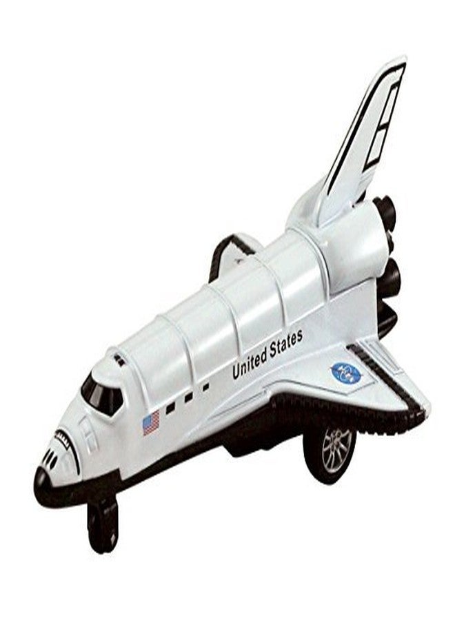 KinsFun KiNFUN NASA Space Shuttle, 5 inch, Die Cast Metal Pullback Action Toy Model