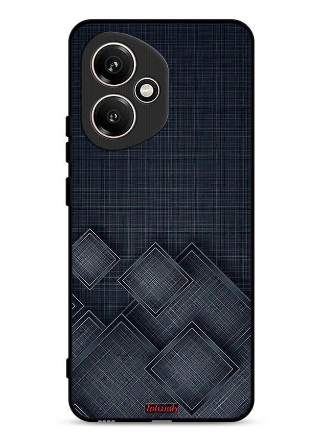 Tolwak Honor 400 Protective Case Cover Squares Pattern On Cloth - Image 1