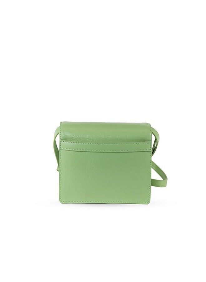Sam Edelman Loraine Small Box Crossbody - Sage - Image 5