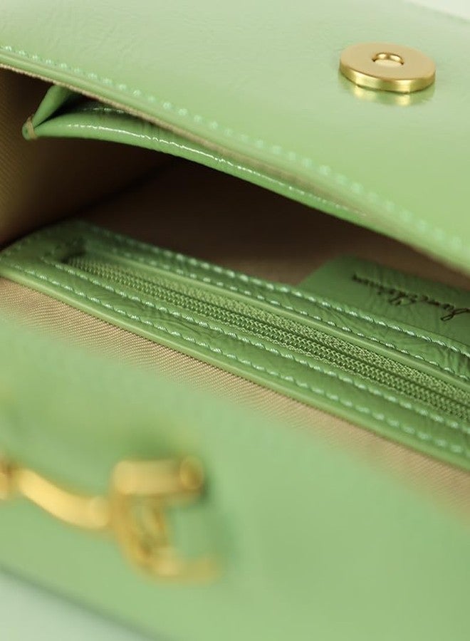 Sam Edelman Loraine Small Box Crossbody - Sage - Image 4