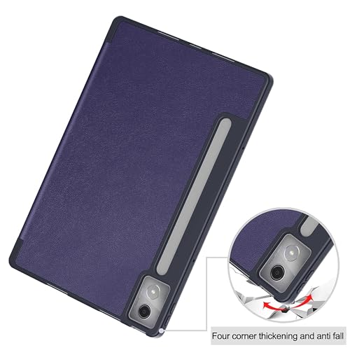 ProElite Cover for Moto Pad 60 Pro 12.7 inch 2025 case Cover, Soft Flexible Flip Case Cover for Moto Pad 60 Pro 12.7 inch 2025 [Recoil Series] - Dark Blue - Image 5