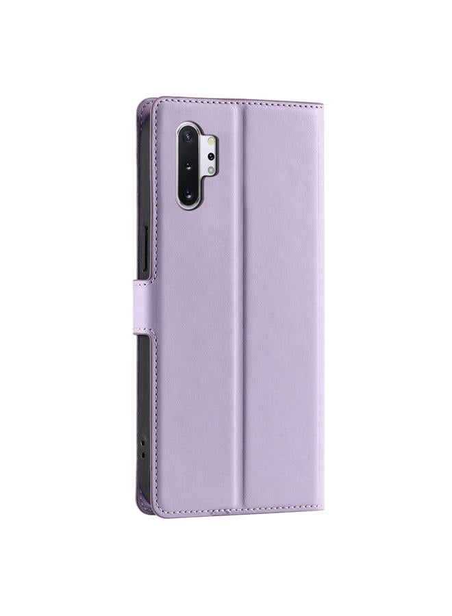 S-TOP Case For Samsung Galaxy Note10+ Voltage Ultra-thin Dot Leather Phone Case - Image 3