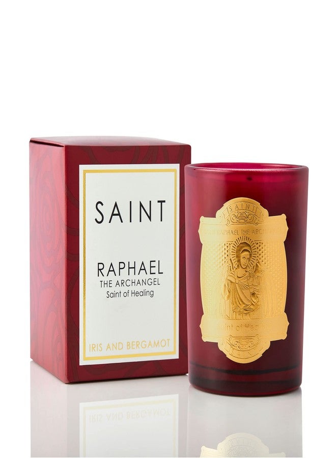 SAINT Raphael The Archangel Scented Candle with Prayer, Prayer Coin, & Holy Oil, Saint of Healing, Soy Coconut Aromatherapy Candle with 80 Hour Burn Time, Special Edition, Great Fragrant Easter Gift - Image 1