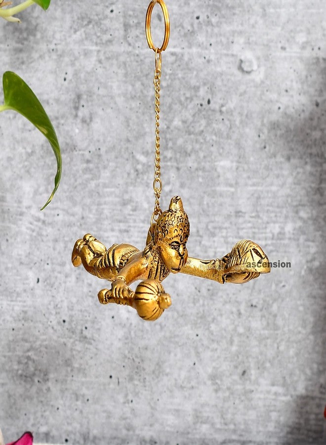 ascension Metal Flying Hanging Idol for Door/Wall and Window and Car Dashboard Decorative Showpiece - 11 cm - Image 2