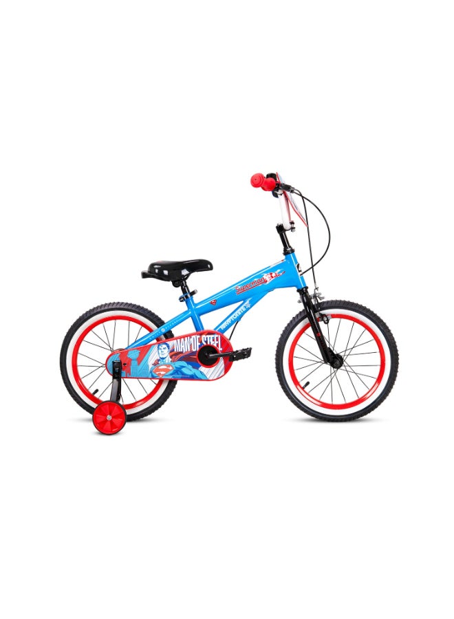 Spartan DC Superman Boys' Bike (16 inch, Blue/Red) - Image 1