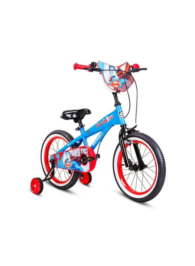 Spartan DC Superman Boys' Bike (16 inch, Blue/Red) - Image 2