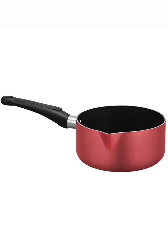 SONEX Milk Pan With Elegant Design in Pink, Milk & Sauce Pan With Non Stick Teflon Coating, Ergonomic, Stay Cool Handle, Effecient Heat Distribution For Healthy Cooking, Easy to Clean. - Image 1