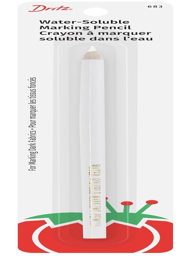 Dritz 683-9 Water Soluble Marking Pencil, White - Image 1