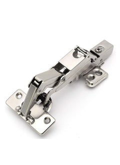 Y&D Cabinet Doors Hinges, 165 Degree Full Overlay Hinges Frameless Hydraulic Concealed Soft Closing for Corner Kitchen Folden Door (2 Pack)  - Image 1