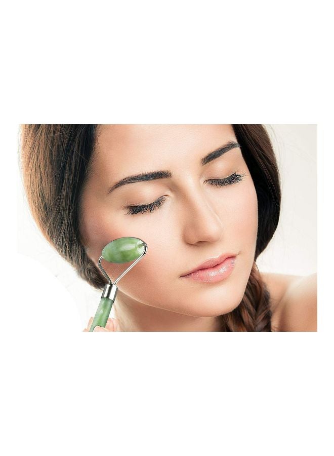 إسكدنيا أداة تدليك الوجه من اليشم أخضر - Image 4