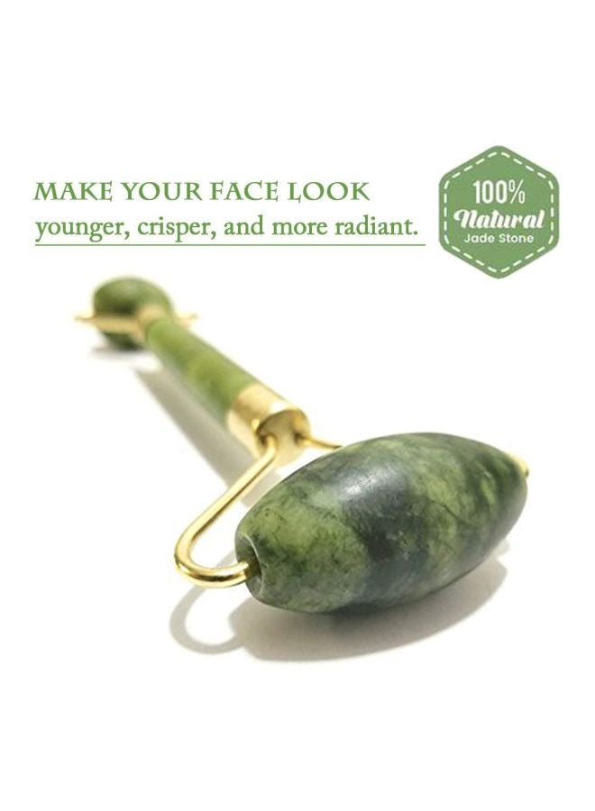 إسكدنيا أداة تدليك الوجه من اليشم أخضر - Image 2