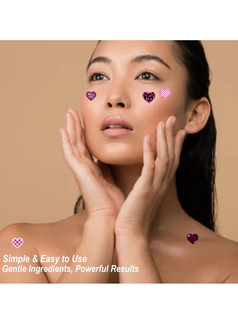 اكني باتش رقعة حب الشباب لطيفة وغير مزعجة، تخفف من حب الشباب والرؤوس السوداء المغلقة - Image 3